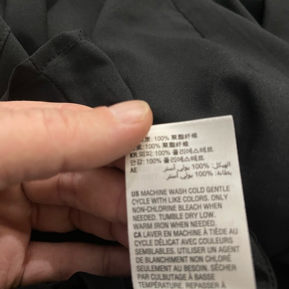 Maison Jules Women's Black Floral Sleevless dress, size 2 - Picture 9 of 9